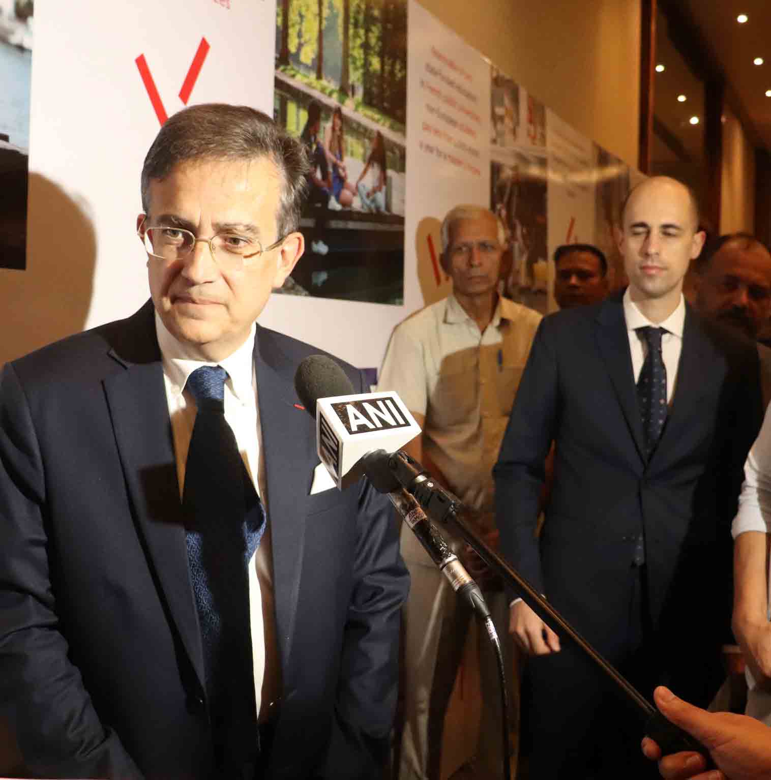 H.E. Mr Thierry Mathou, Ambassador of France to India at Choose France Tour 2023