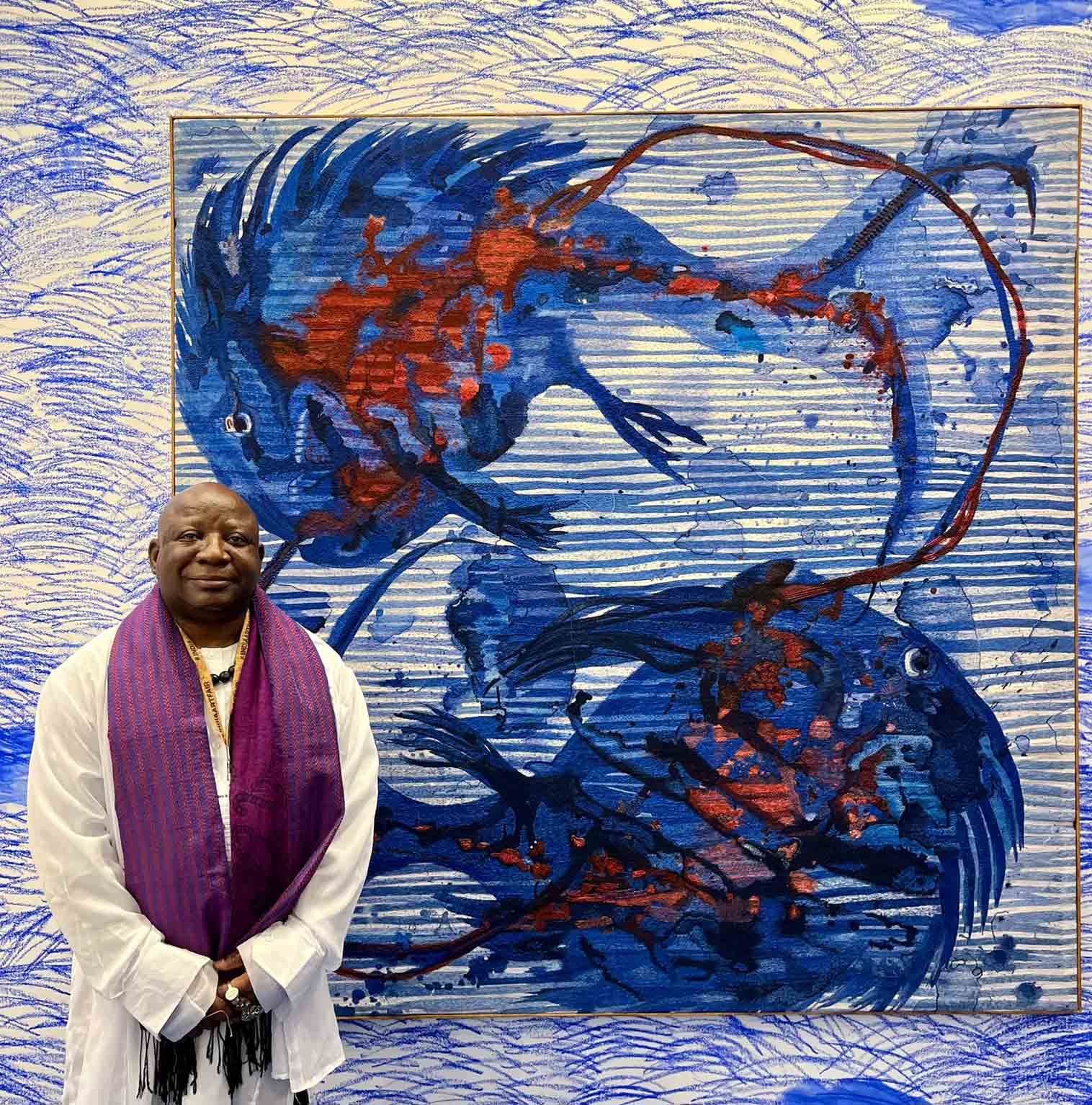 Barthélémy Toguo at India Art Fair 2024